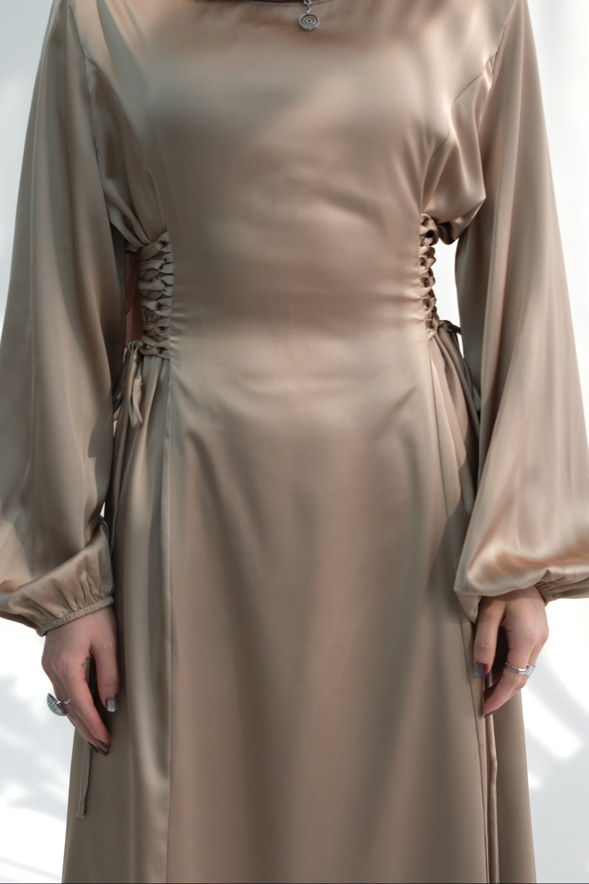 Ayah Satin Dress