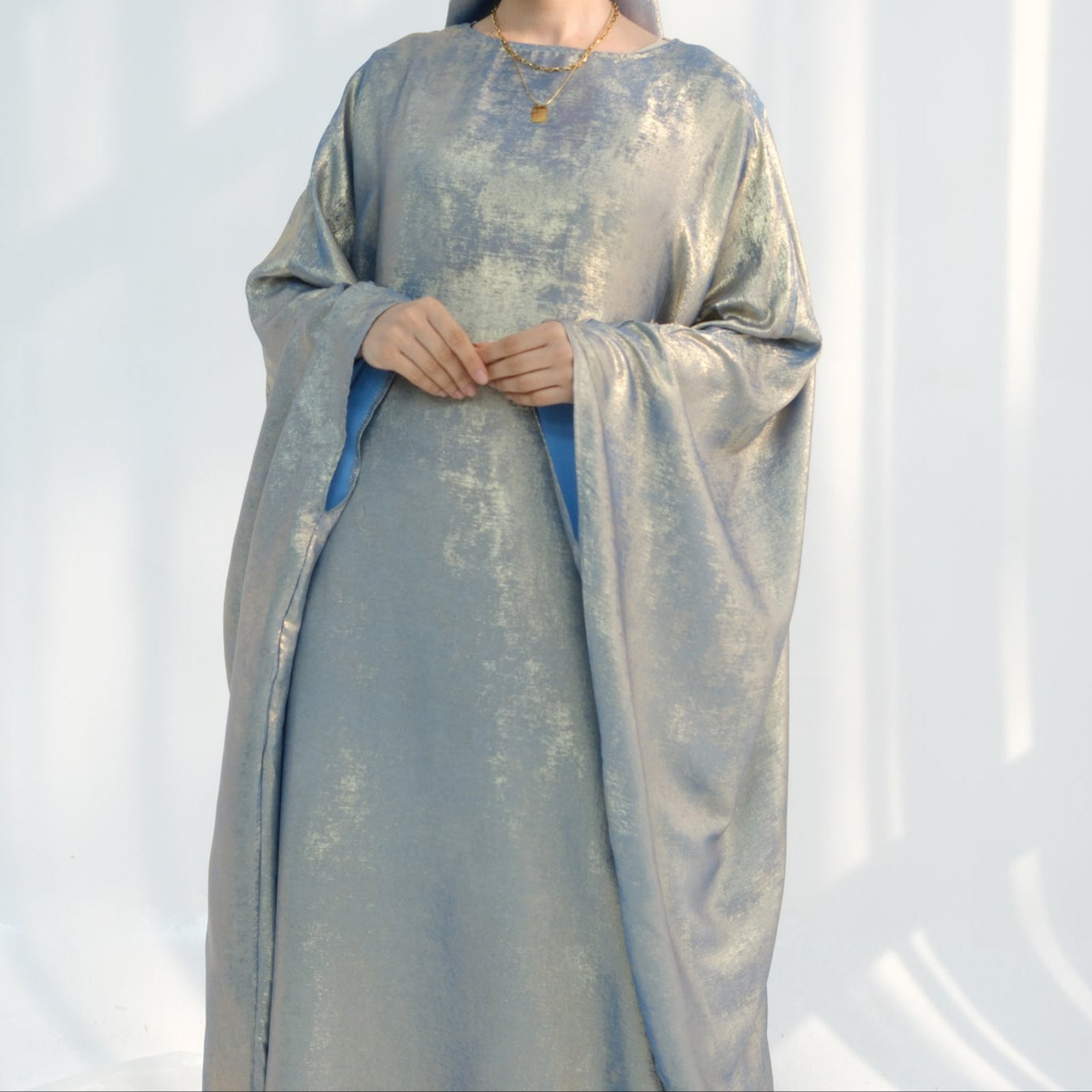 Luxury Butterfly Abaya - Red - Nour Modesty