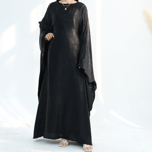 Luxury Butterfly Abaya - Red - Nour Modesty