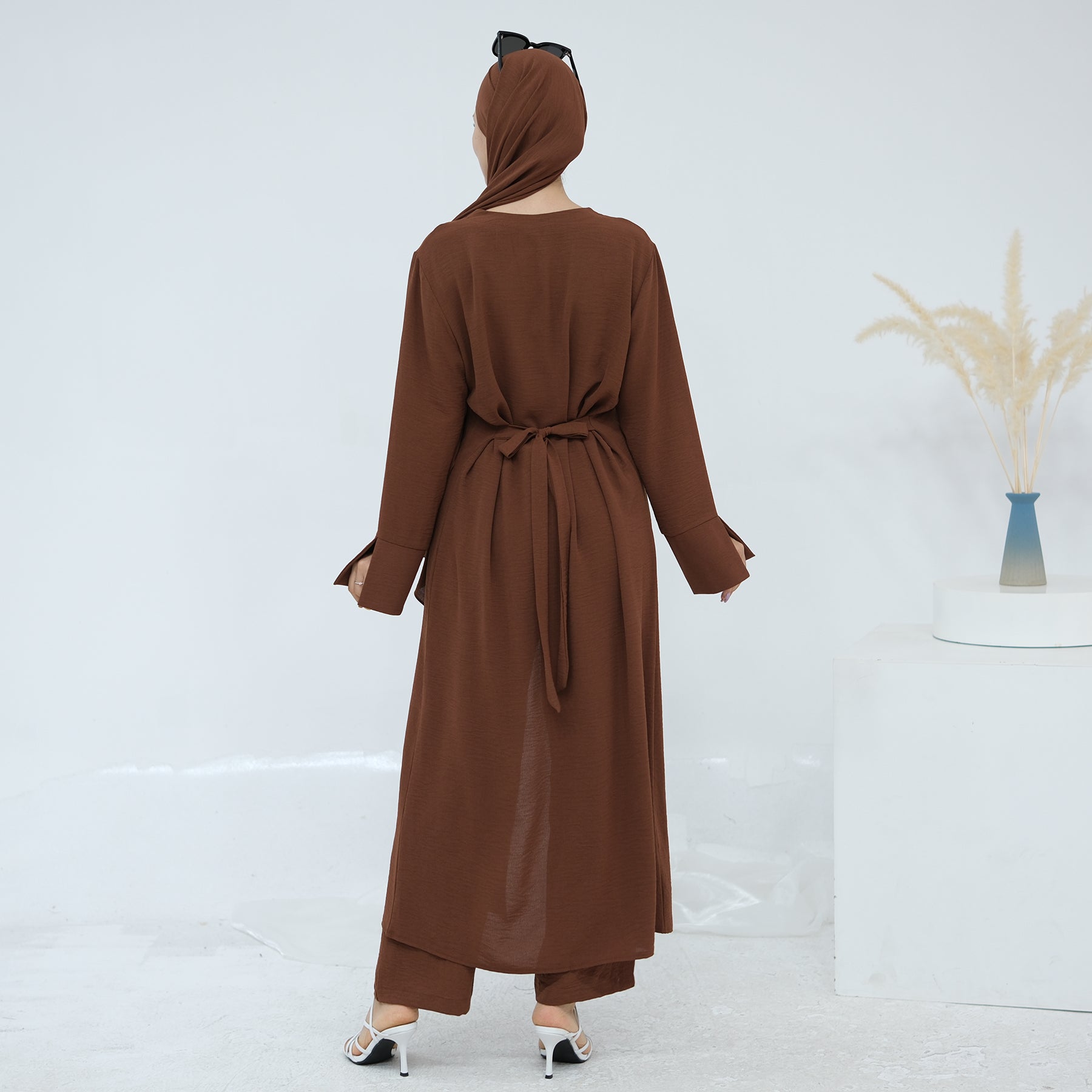 Hana Modest Shirt + Pants Set - Nour Modesty