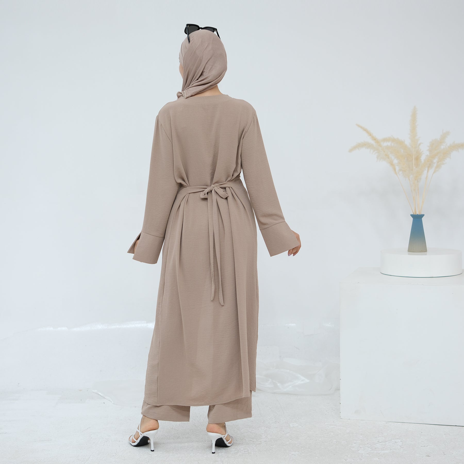 Hana Modest Shirt + Pants Set - Nour Modesty