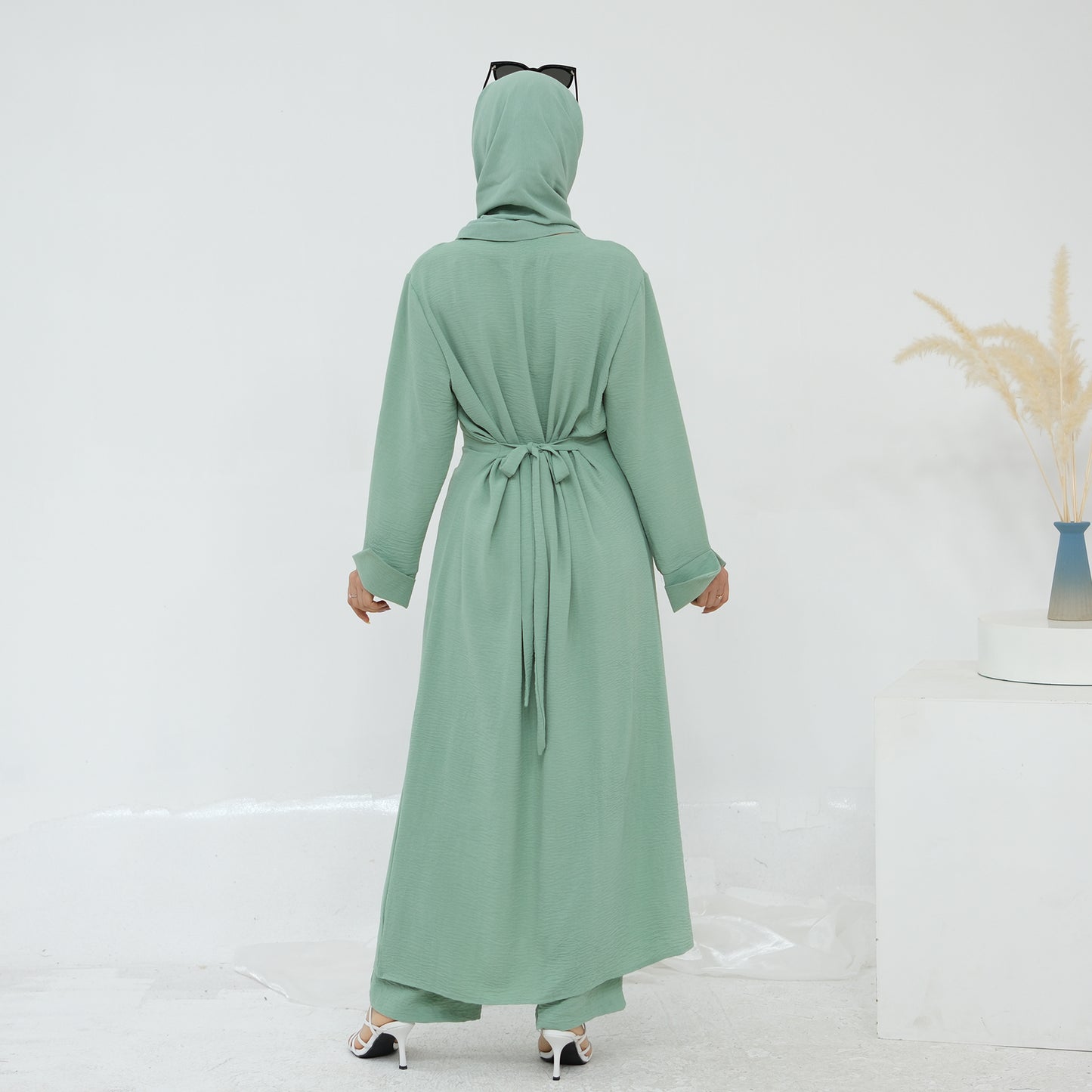 Hana Modest Shirt + Pants Set - Nour Modesty