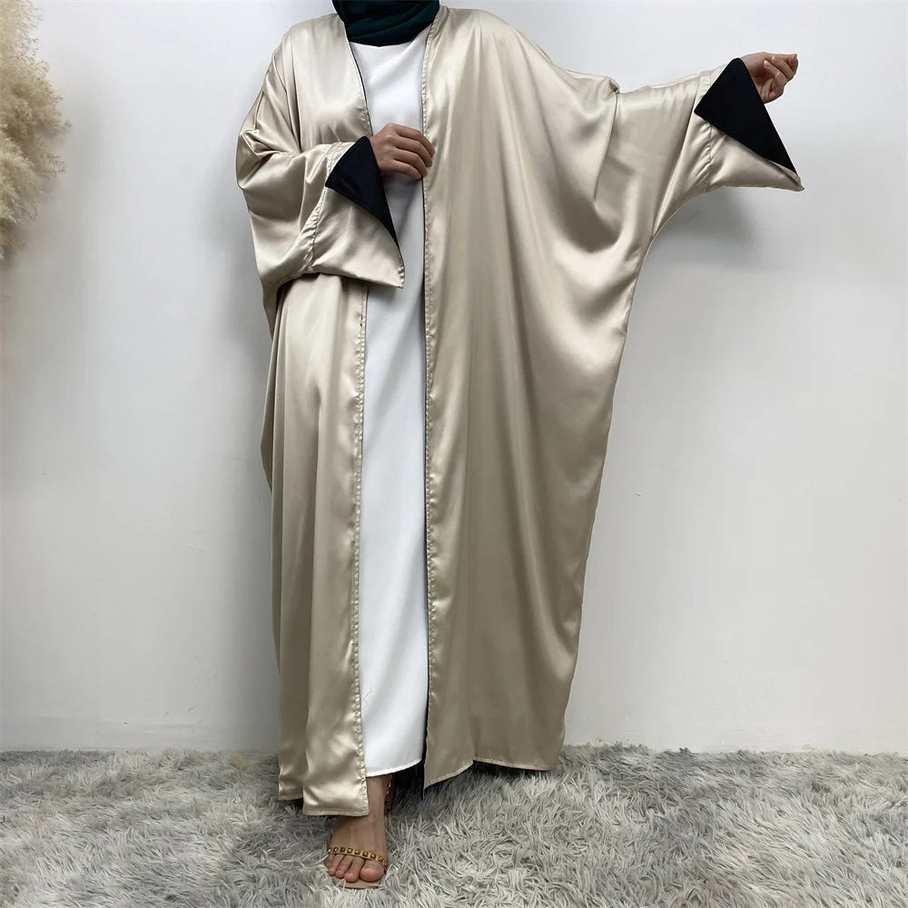 Reversible Satin Abaya - Nour Modesty