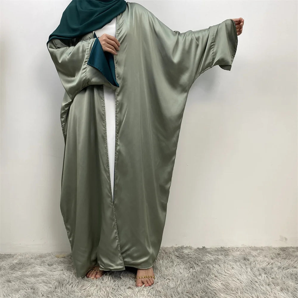 Reversible Satin Abaya - Nour Modesty