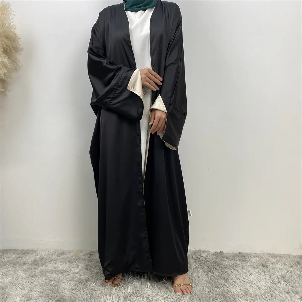 Reversible Satin Abaya - Nour Modesty