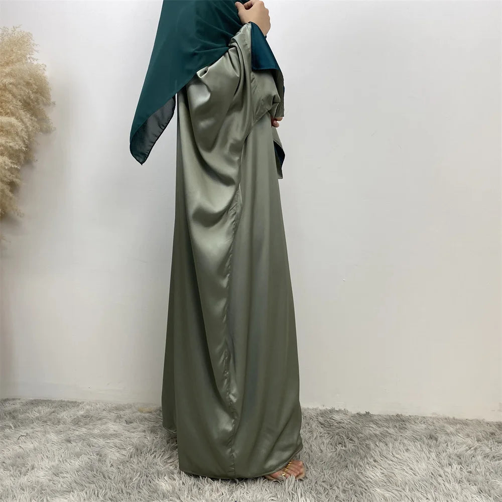 Reversible Satin Abaya - Nour Modesty