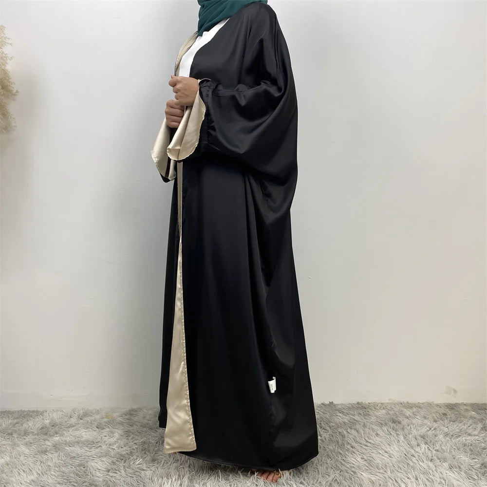 Reversible Satin Abaya - Nour Modesty