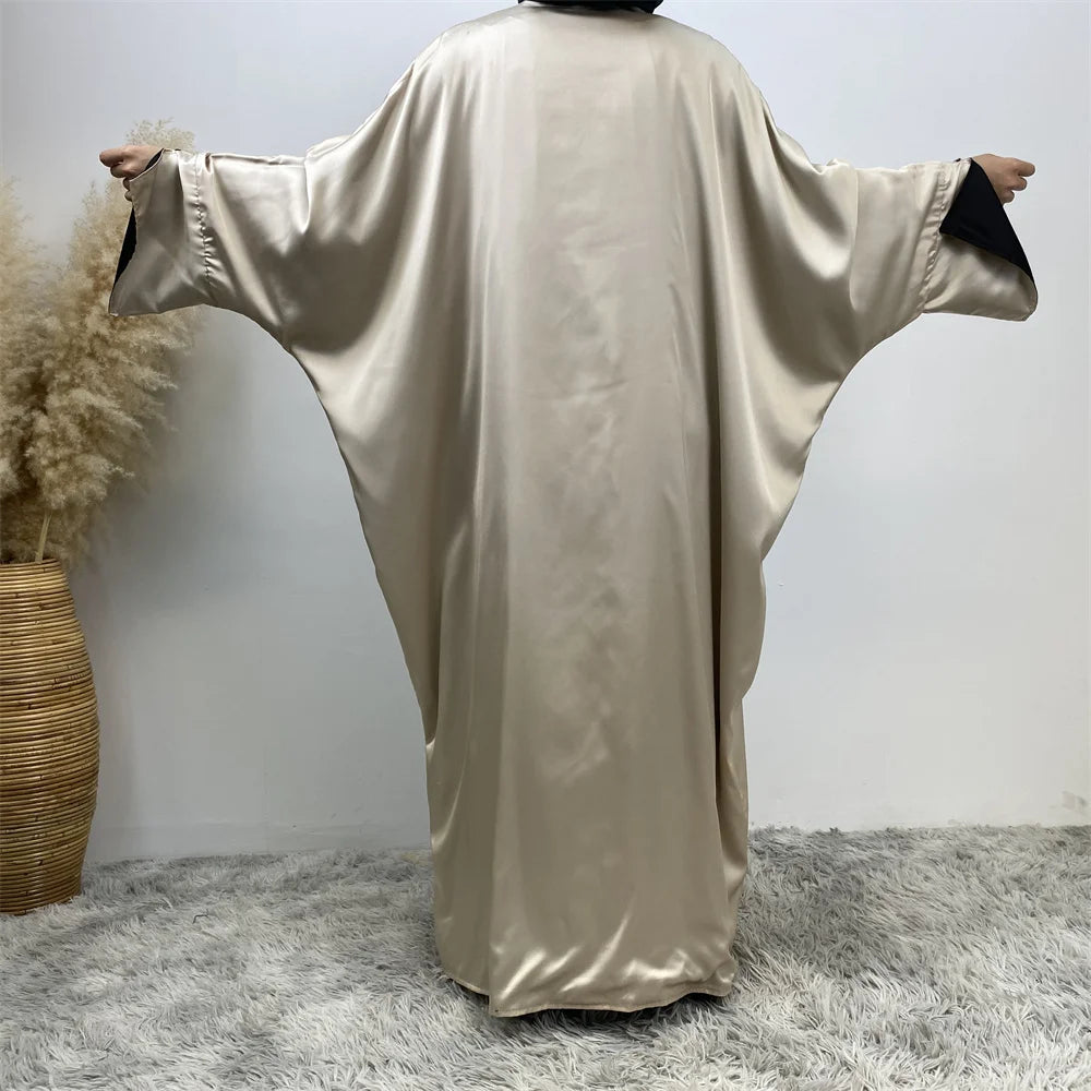 Reversible Satin Abaya - Nour Modesty