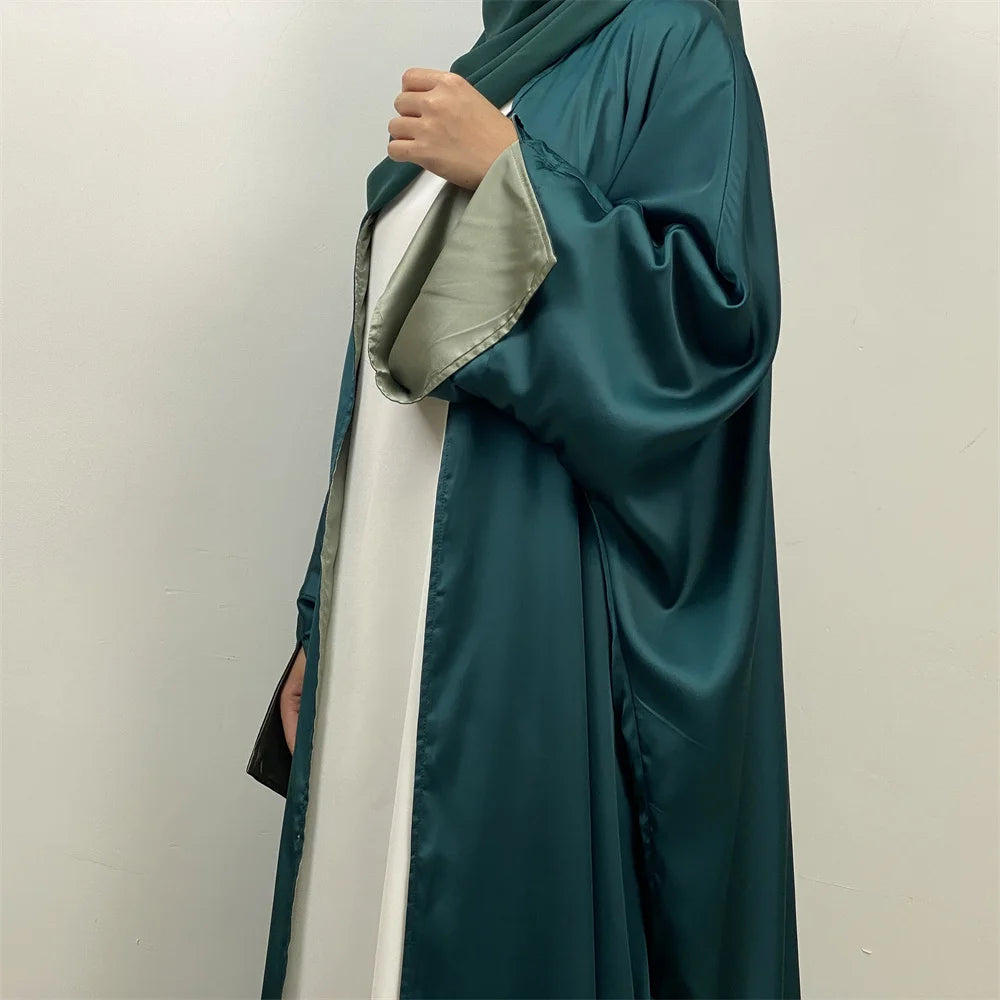 Reversible Satin Abaya - Nour Modesty