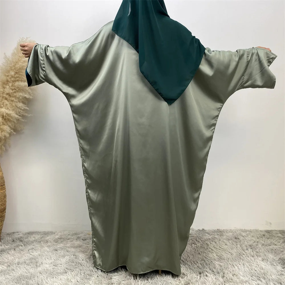 Reversible Satin Abaya - Nour Modesty