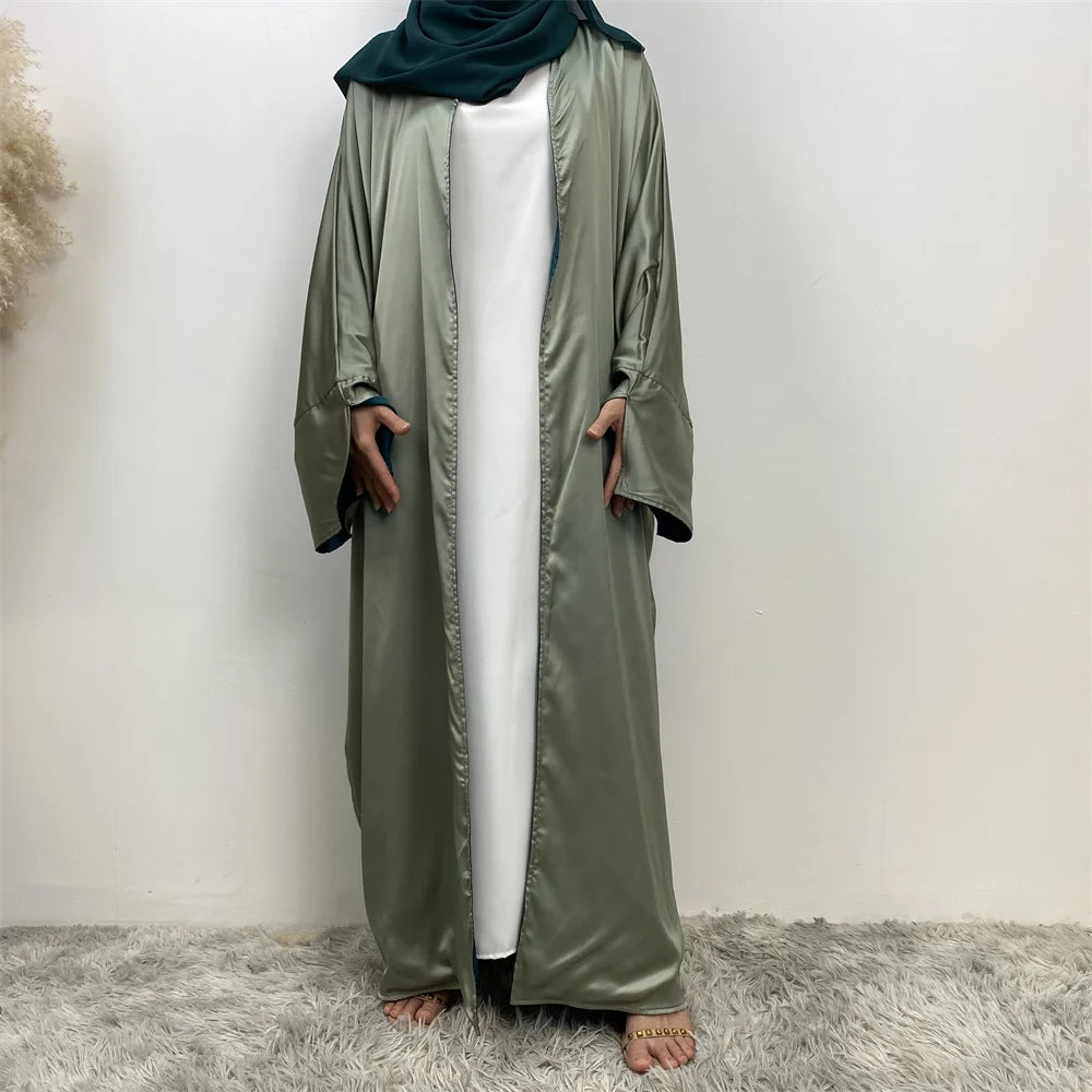 Reversible Satin Abaya - Nour Modesty