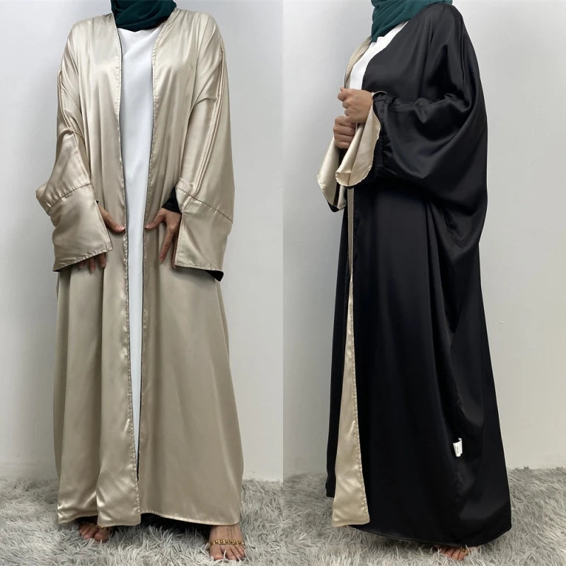 Reversible Satin Abaya - Nour Modesty