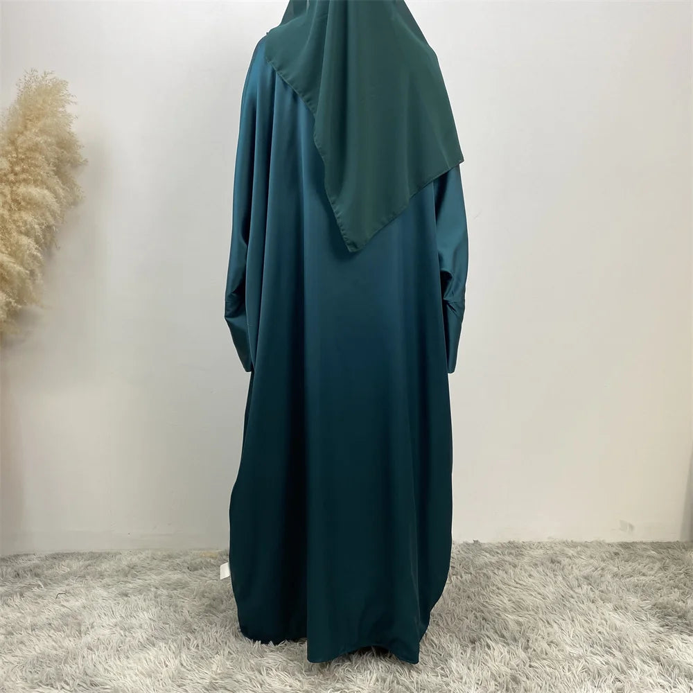Reversible Satin Abaya - Nour Modesty