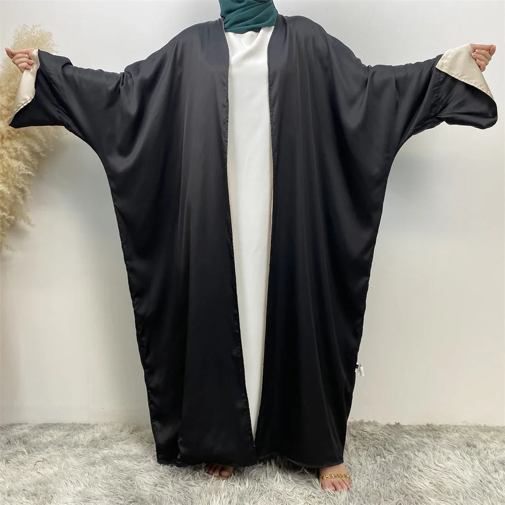 Reversible Satin Abaya - Nour Modesty