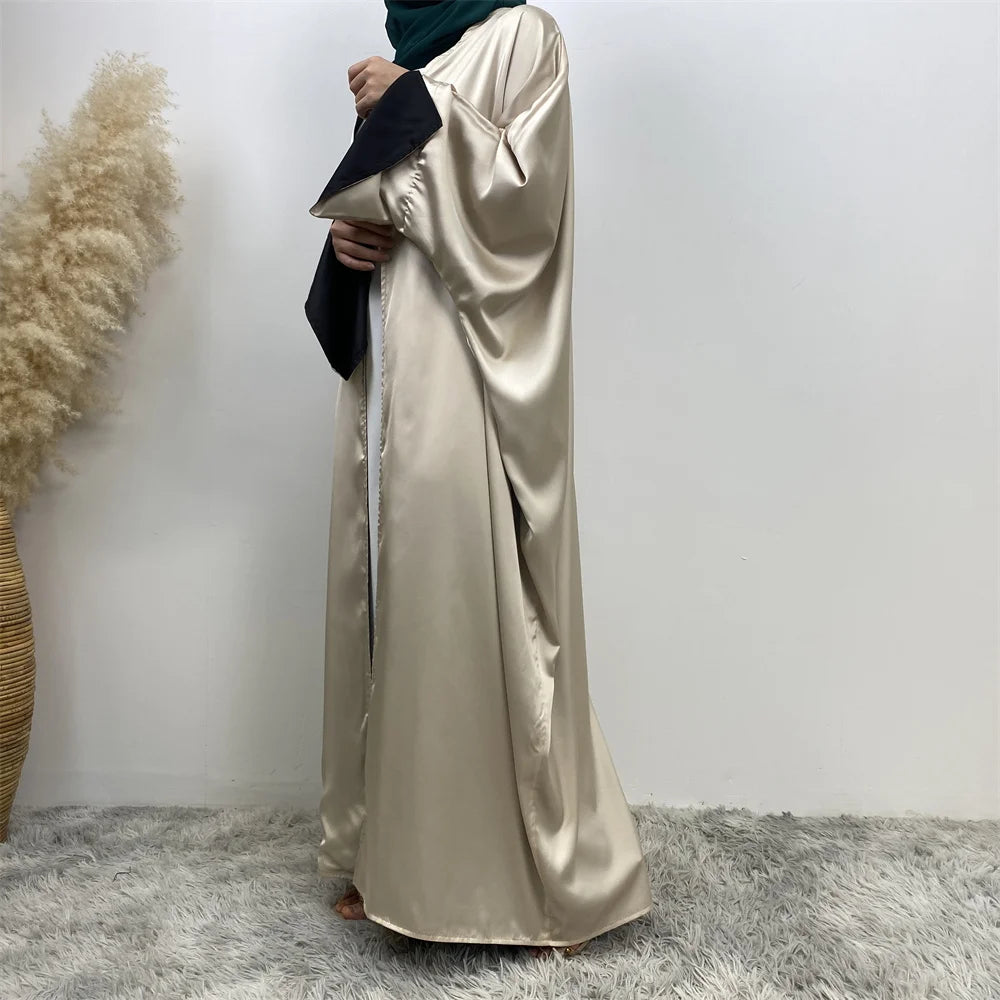 Reversible Satin Abaya - Nour Modesty