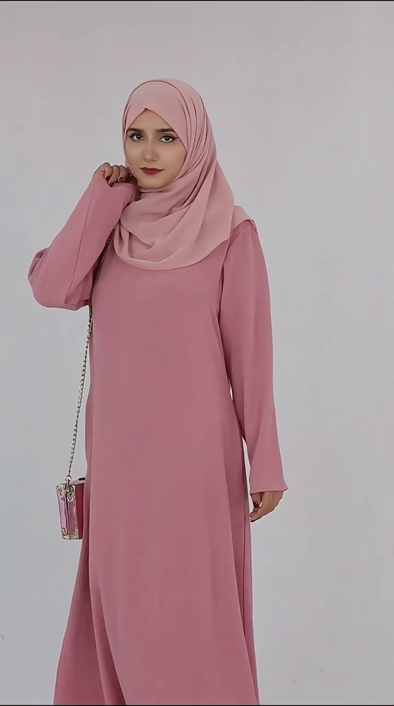 Abaya Inner Slip Dress - Army Green - Nour Modesty