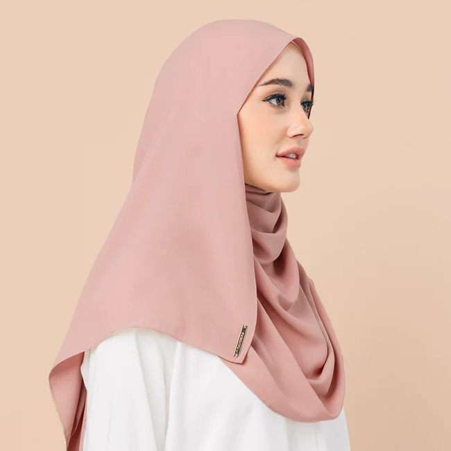 Chiffon Georgette Hijab - Sage Green - Nour Modesty