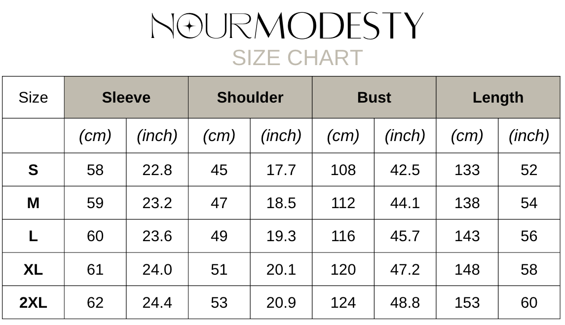 Embroidered Abaya Dress - Black - Nour Modesty