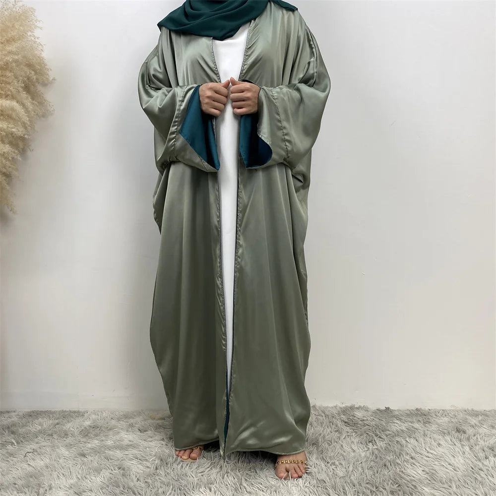 Reversible Satin Abaya - Nour Modesty