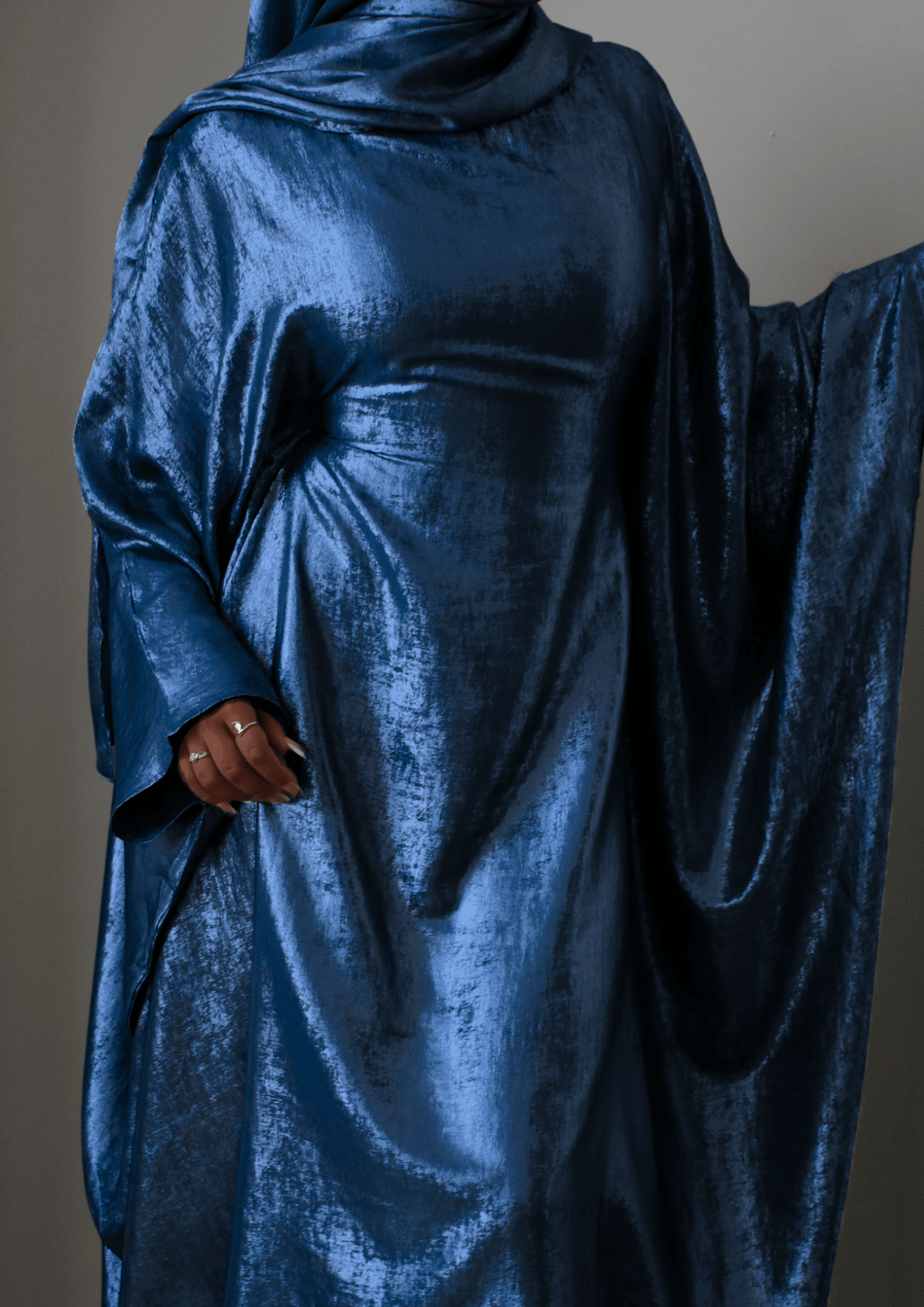 Luxury Butterfly Abaya Green - Nour Modesty