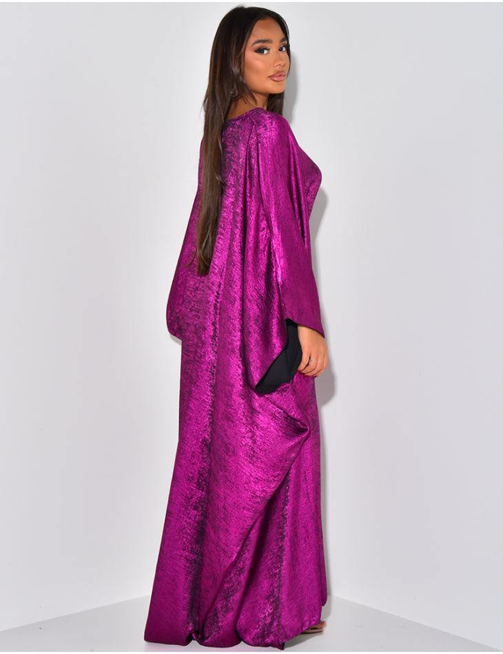 Luxury Butterfly Abaya Green - Nour Modesty