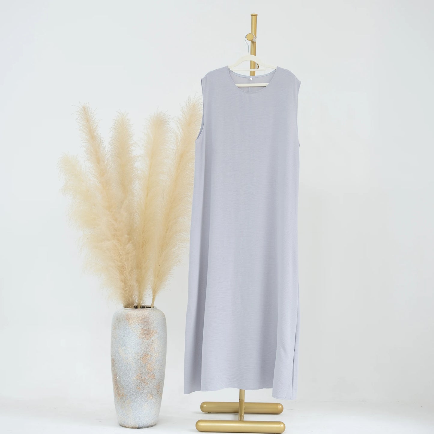 Abaya Inner Slip Dress - Beige - Nour Modesty