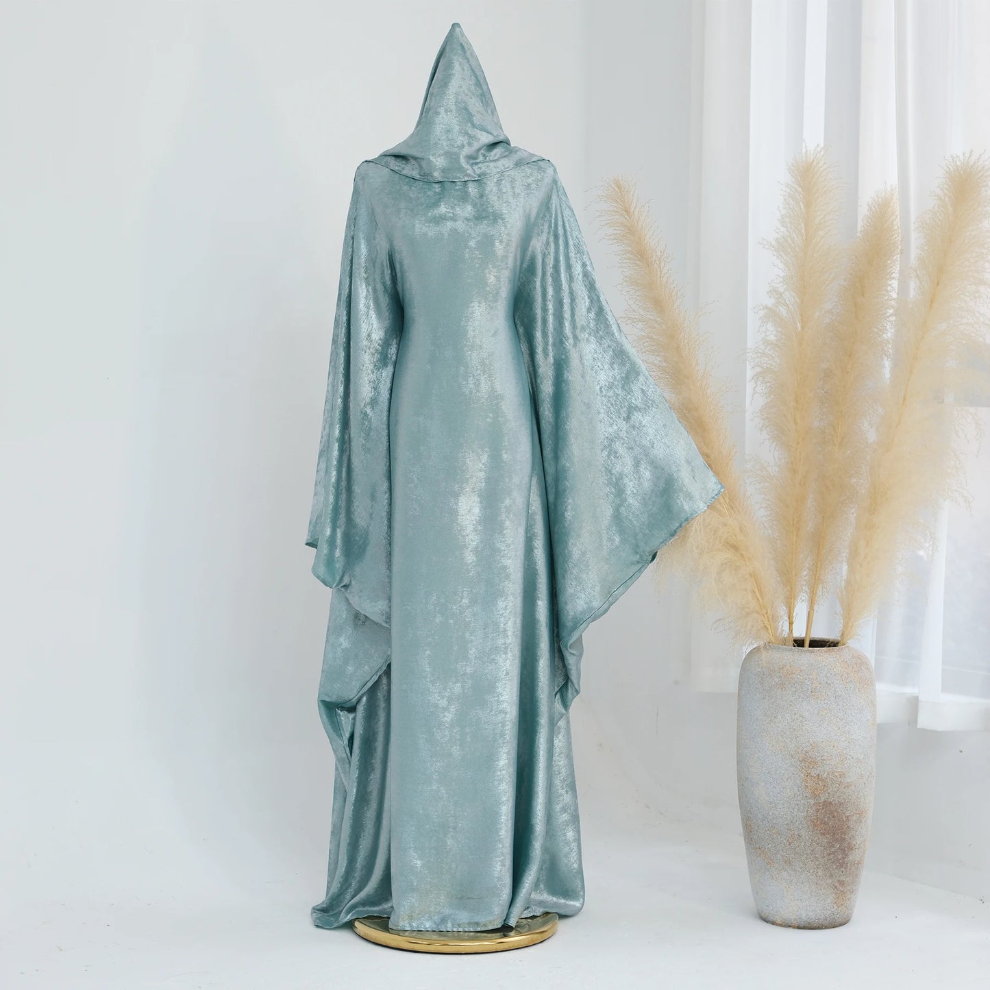 Luxury Butterfly Abaya - Red - Nour Modesty