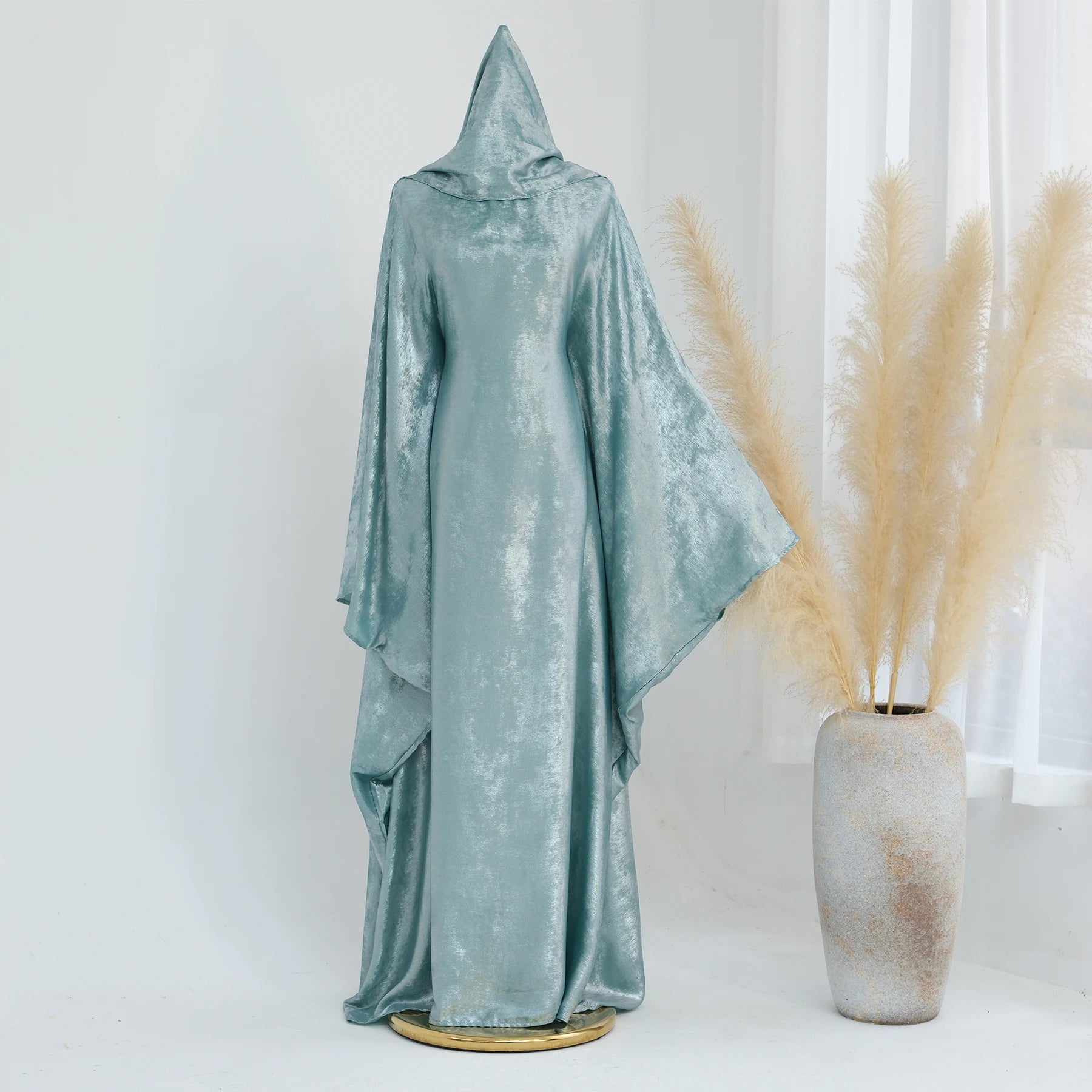 Luxury Butterfly Abaya - Red - Nour Modesty