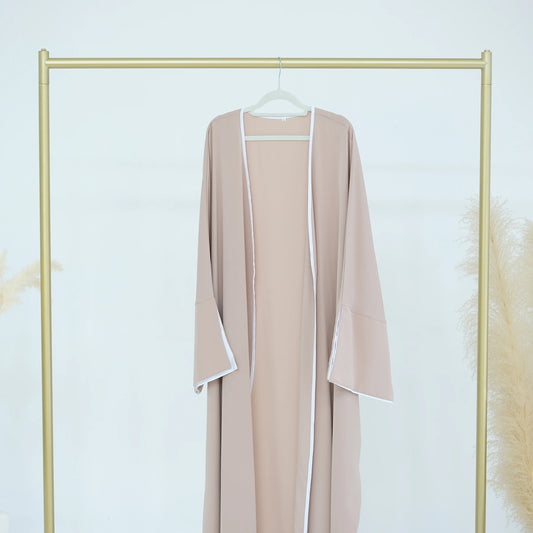 Elegant Open Abaya - Nour Modesty