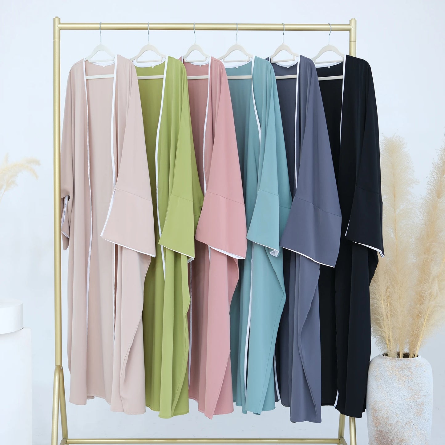 Elegant Open Abaya - Nour Modesty