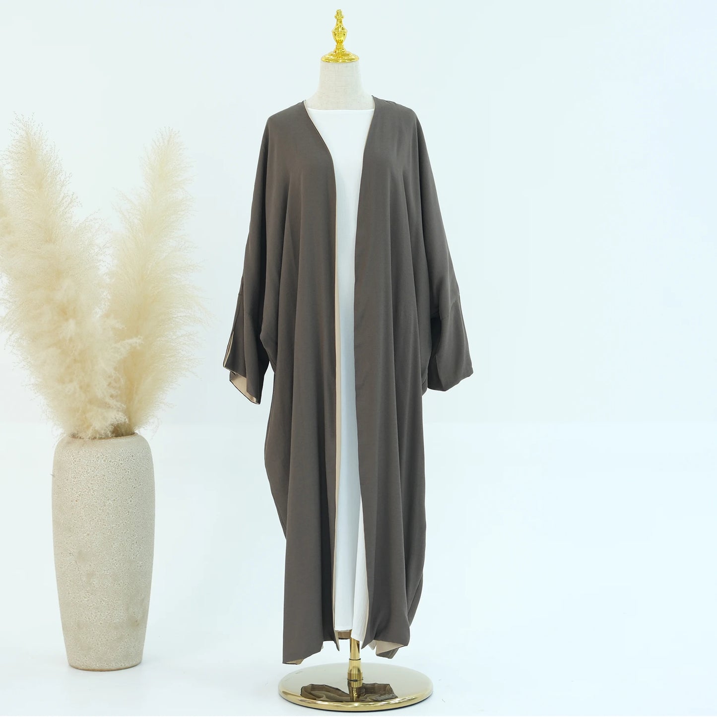 Reversible Linen Abaya - Nour Modesty