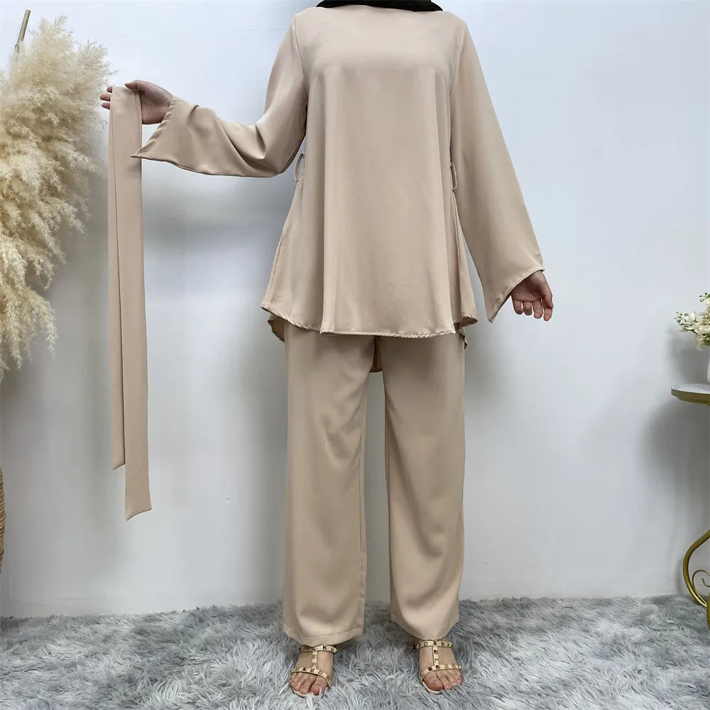 Modest co ord set - purple