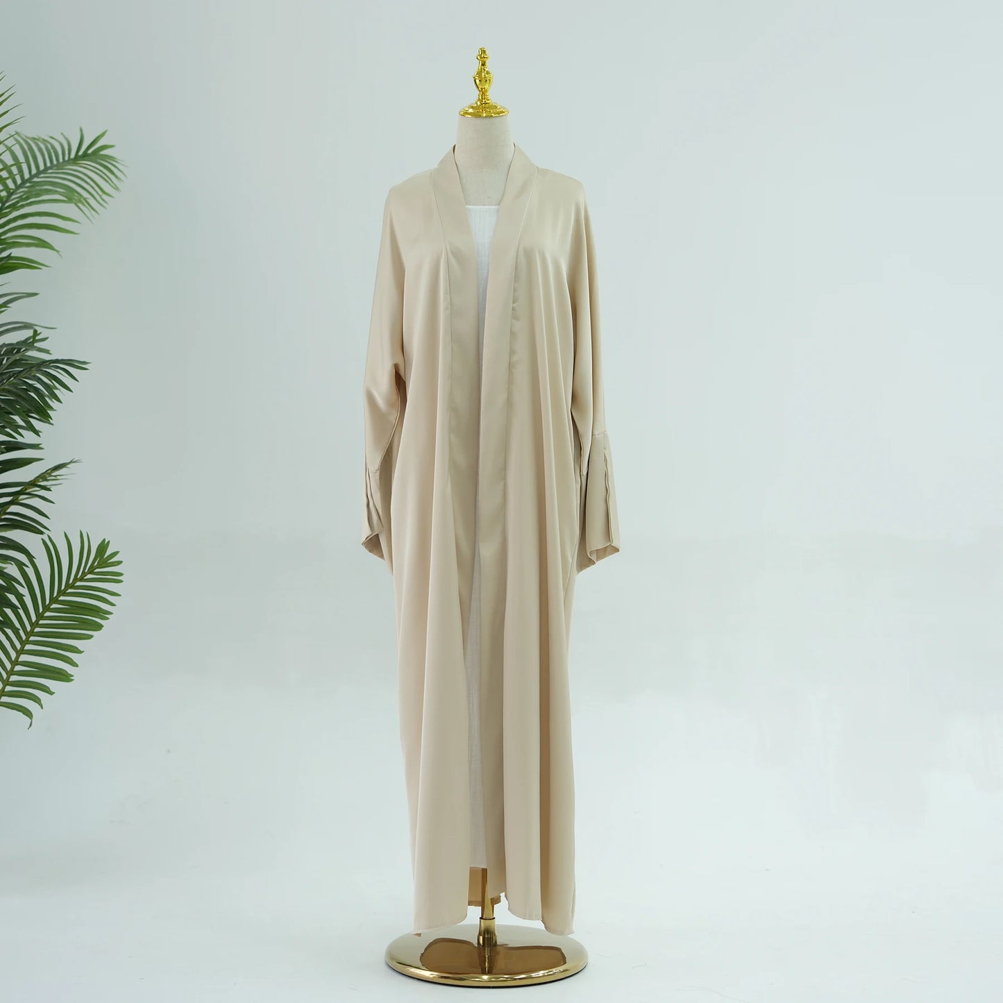 Luxury Silk Open Abaya