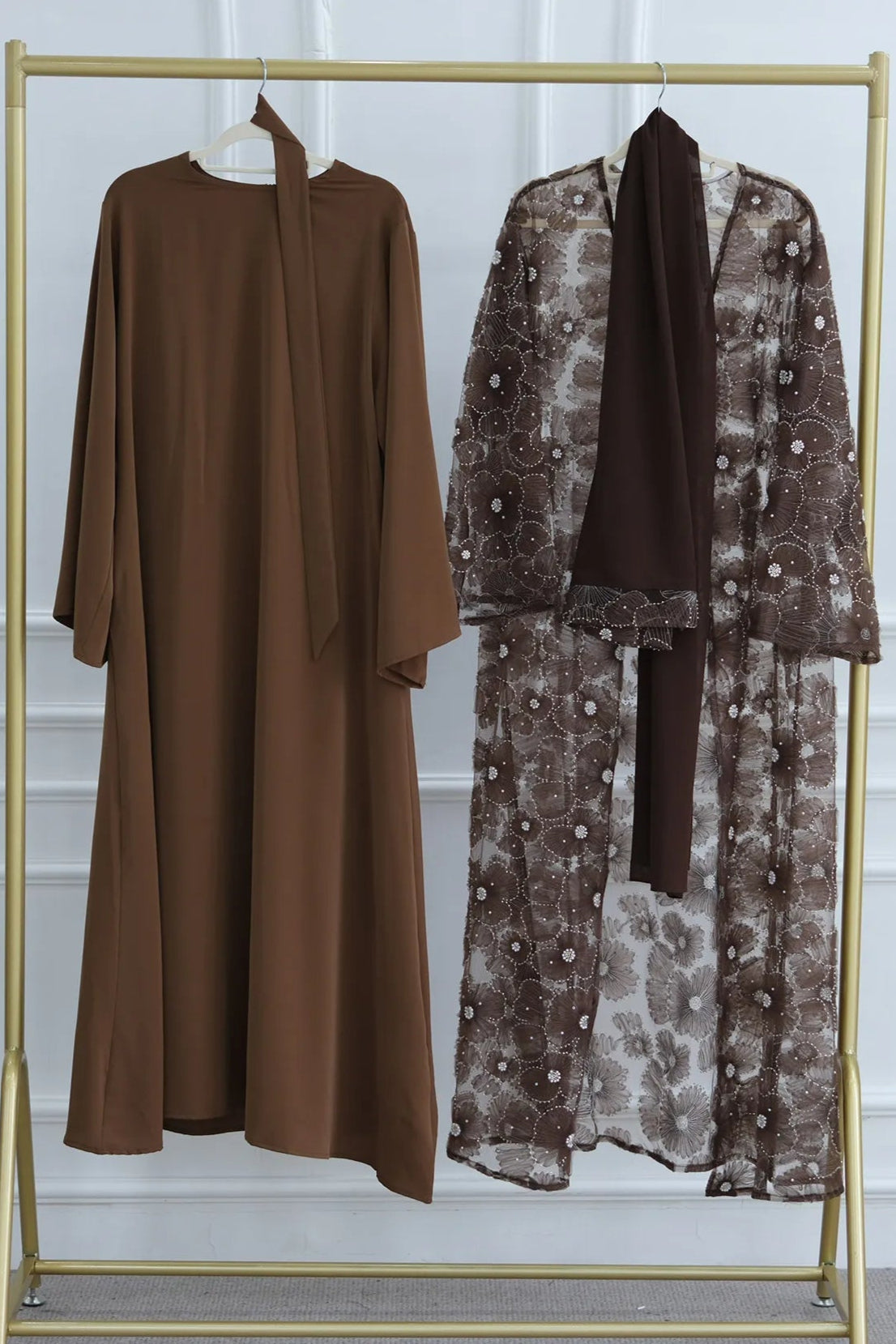 Mira Luxury Abaya Set