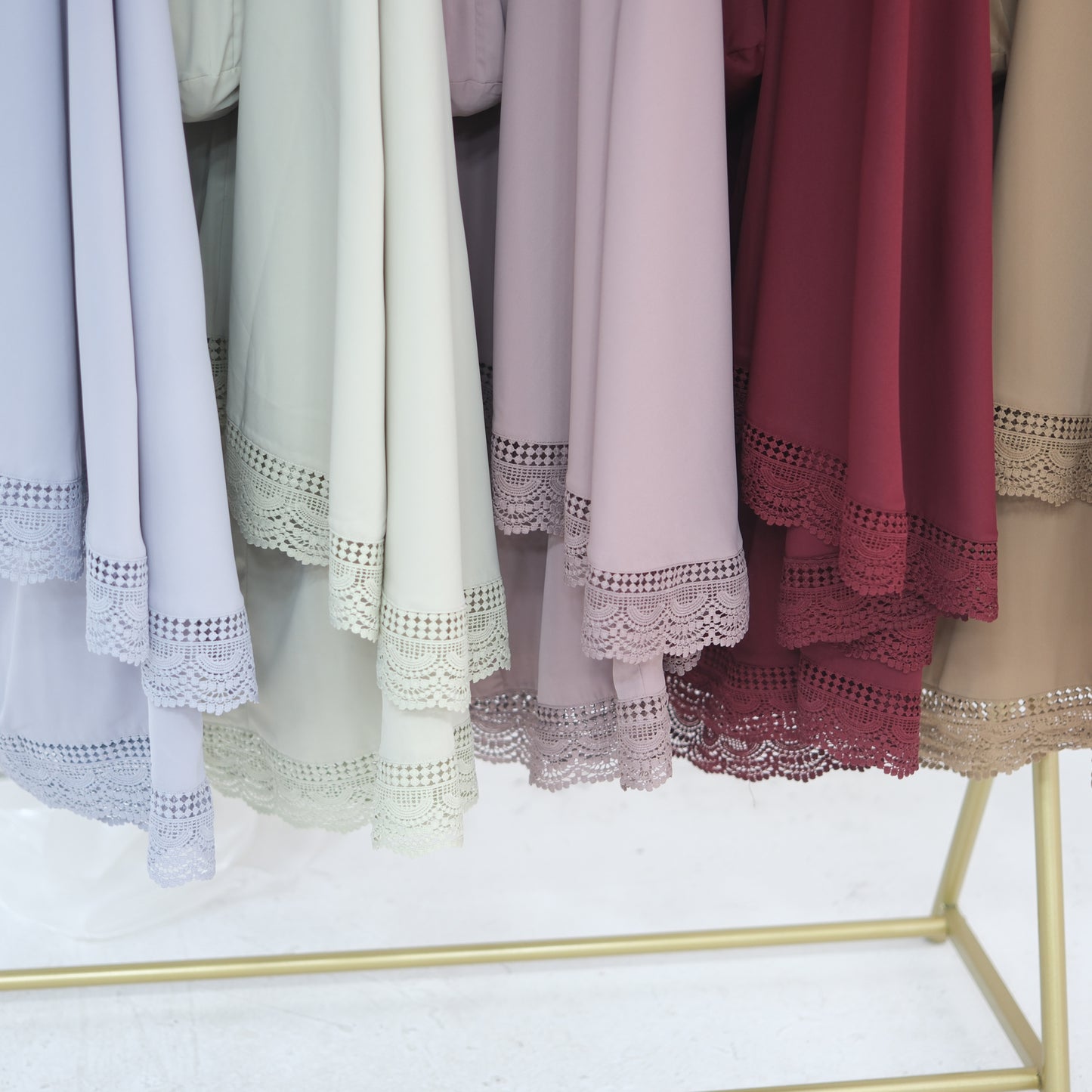 Prayer Abaya Jilbab Set - Purple - Nour Modesty