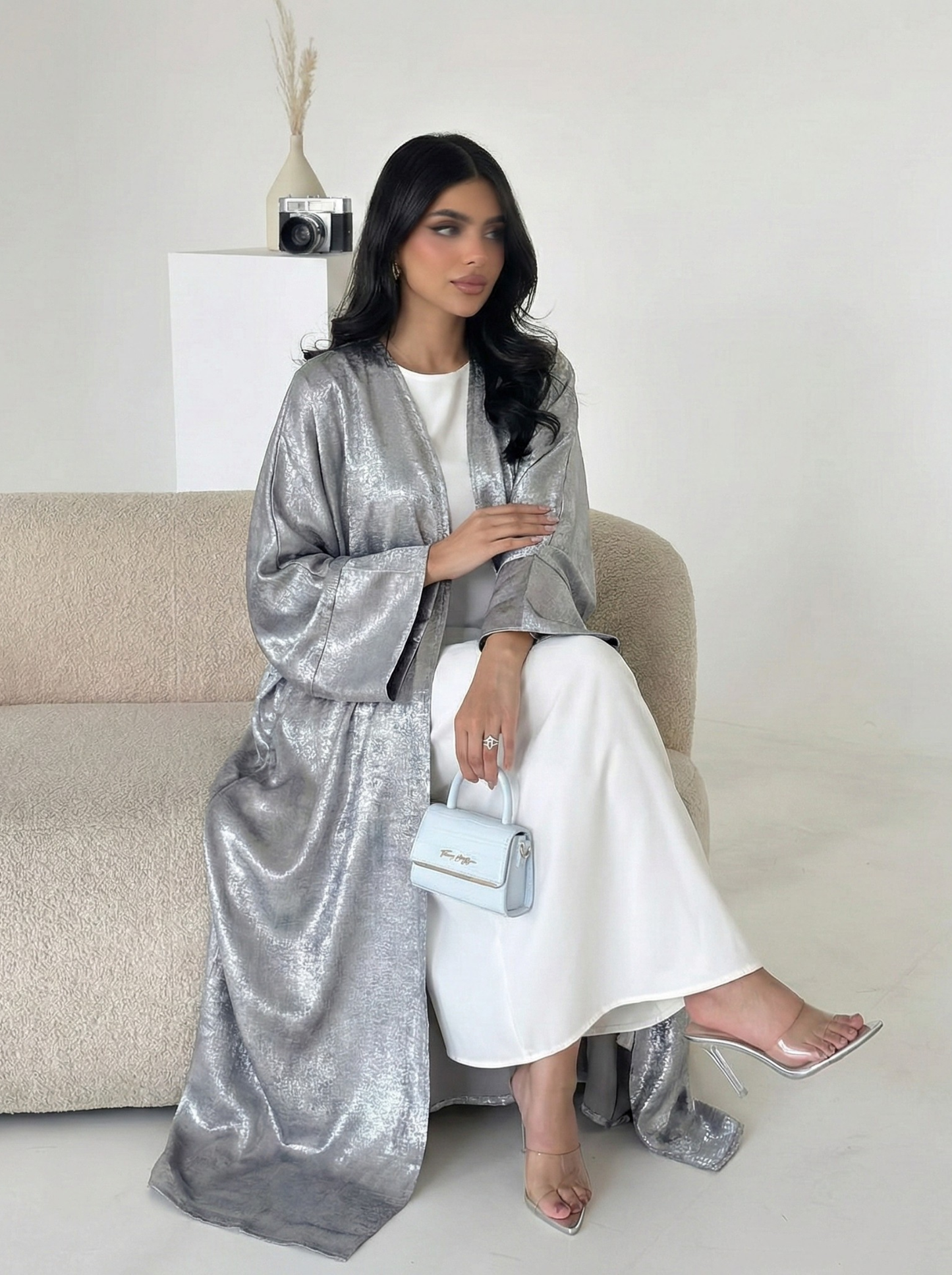 Elegant Open Abaya - Zoya - Nour Modesty