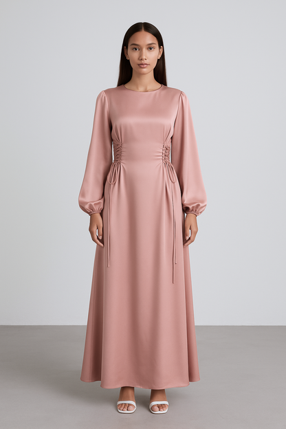 Ayah Satin Dress