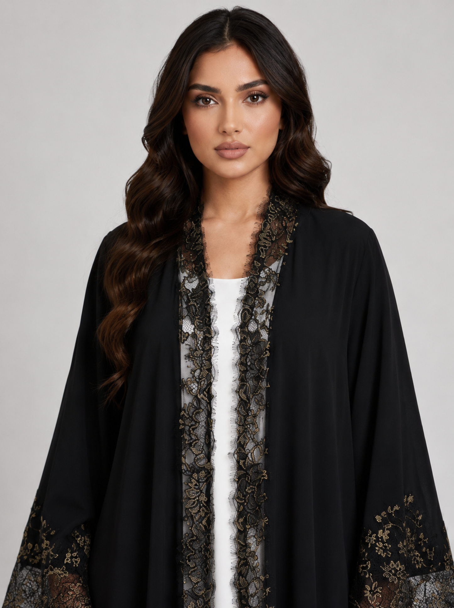 Lujain Lace Abaya