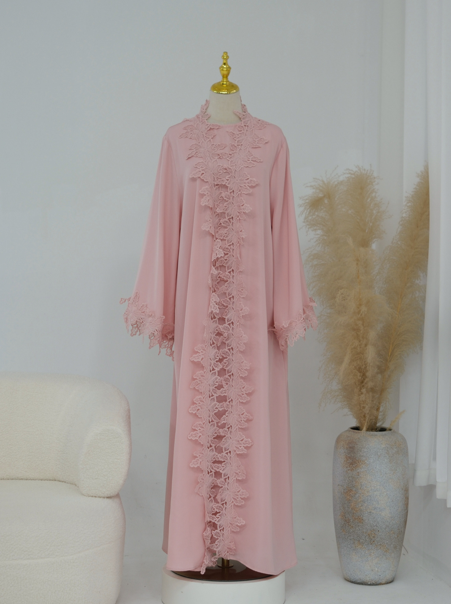 Amelie Lace Abaya Set - Nour Modesty