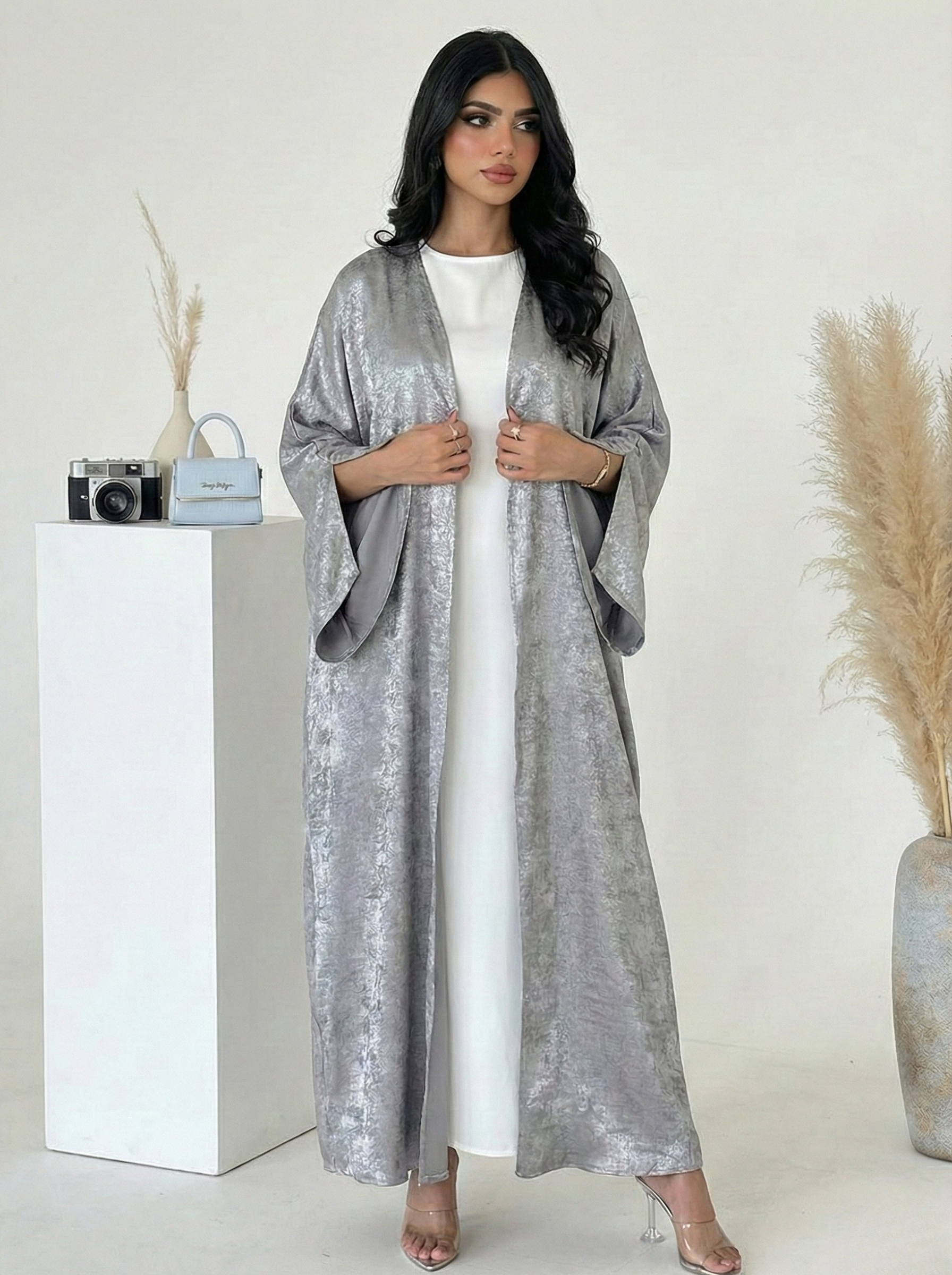 Elegant Open Abaya - Zoya - Nour Modesty