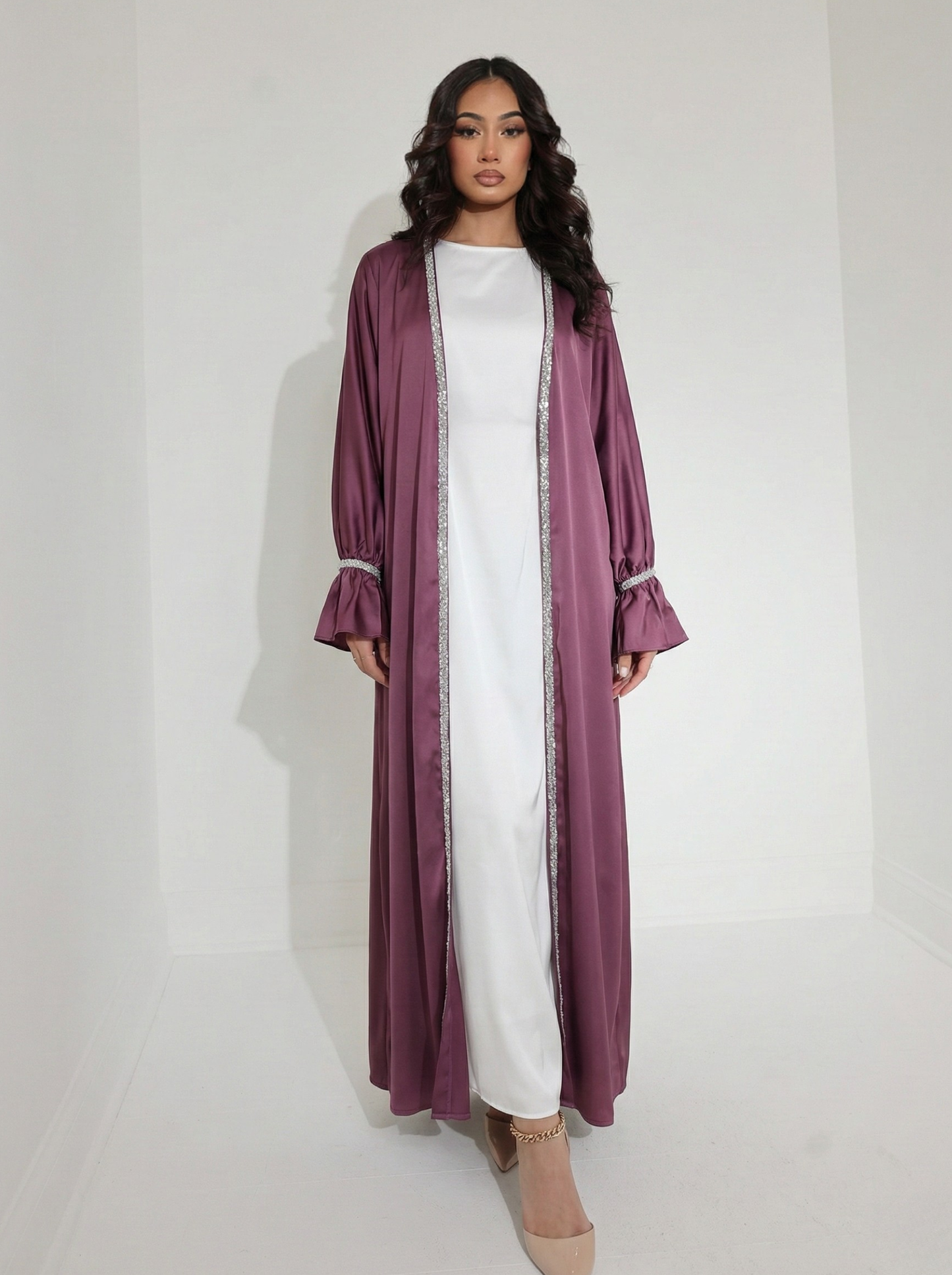 Luxury Abaya Set Green