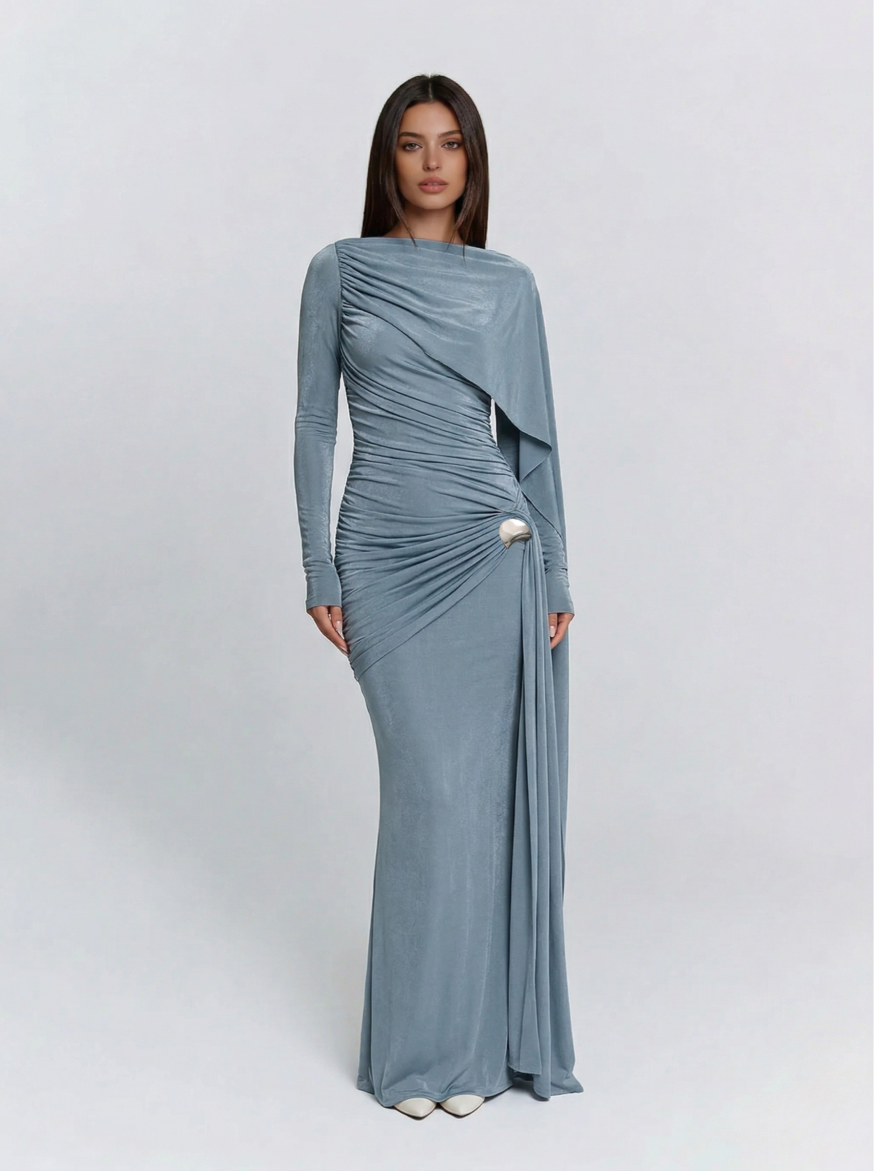 Amyra Modest Dress - Nour Modesty