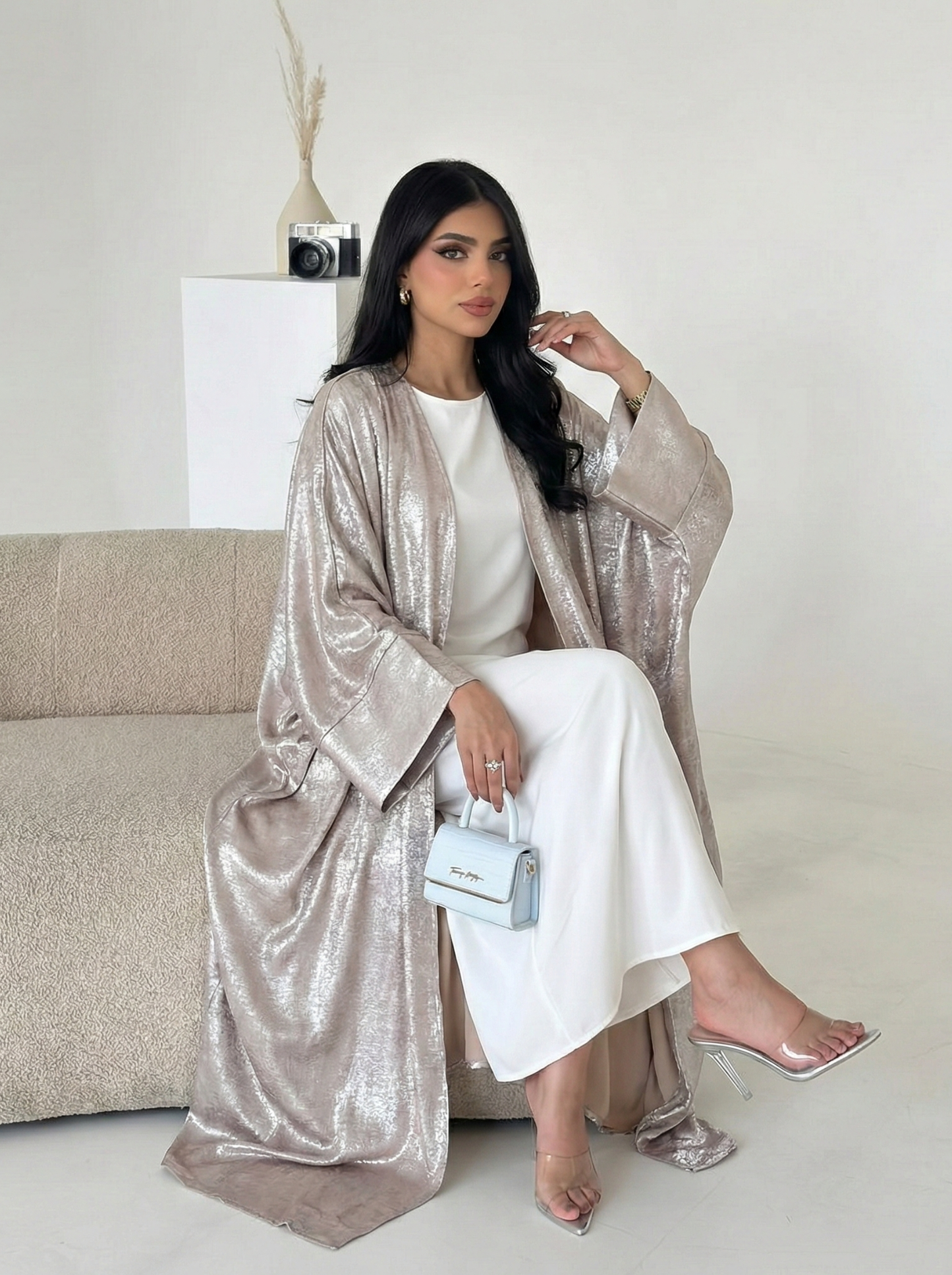 Elegant Open Abaya - Zoya - Nour Modesty