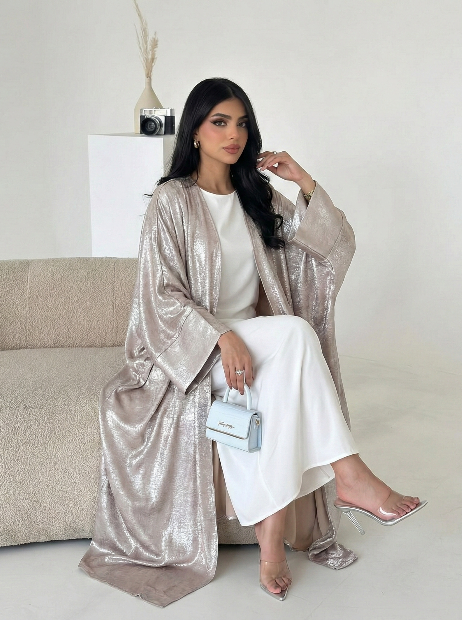 Elegant Open Abaya - Zoya - Nour Modesty