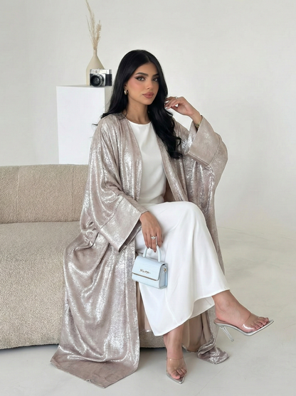 Elegant Open Abaya - Zoya - Nour Modesty
