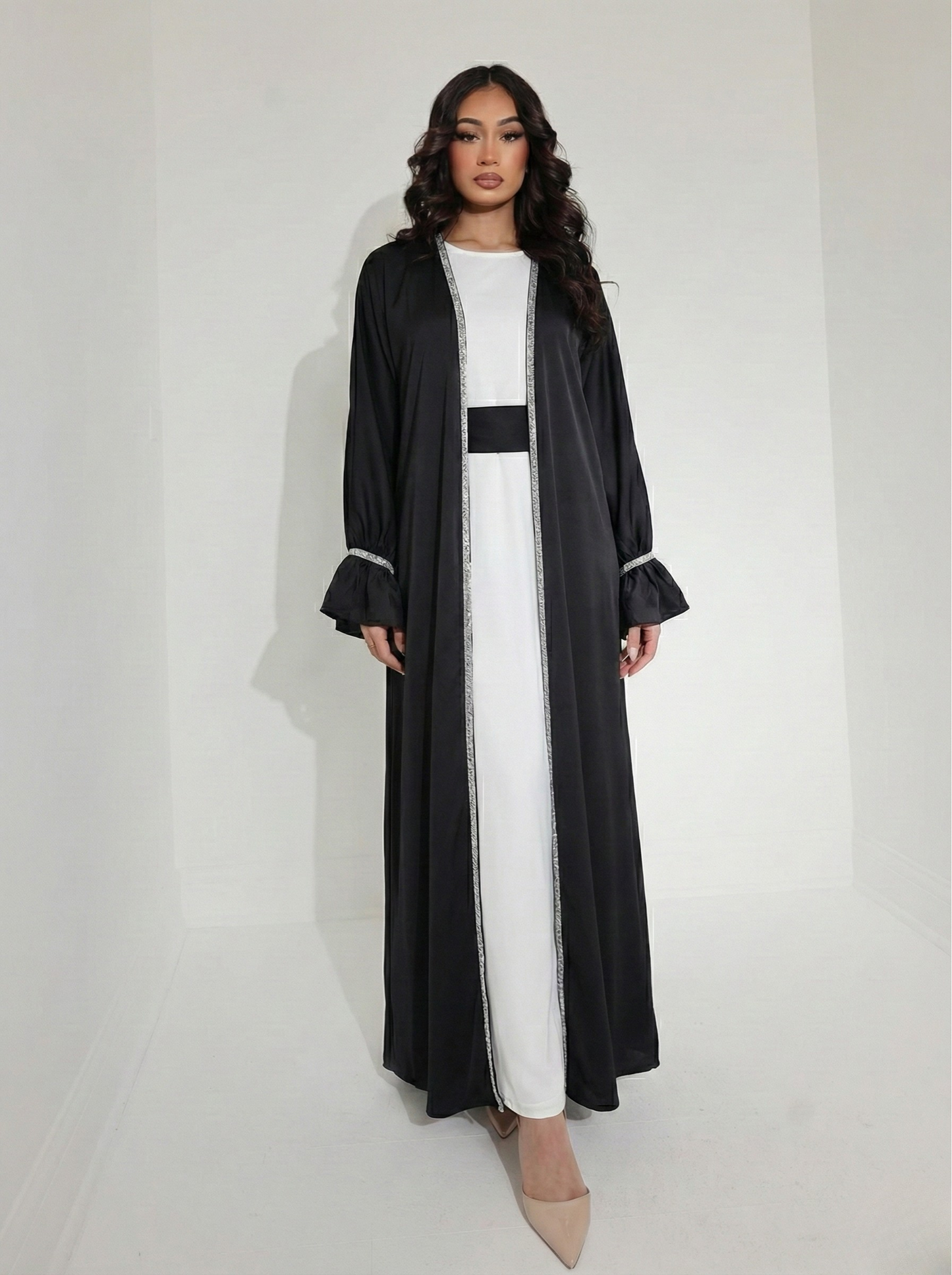 Luxury Abaya Set Green