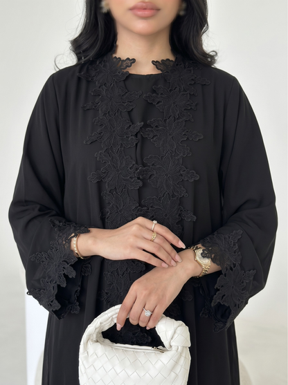 Amelie Lace Abaya Set - Nour Modesty