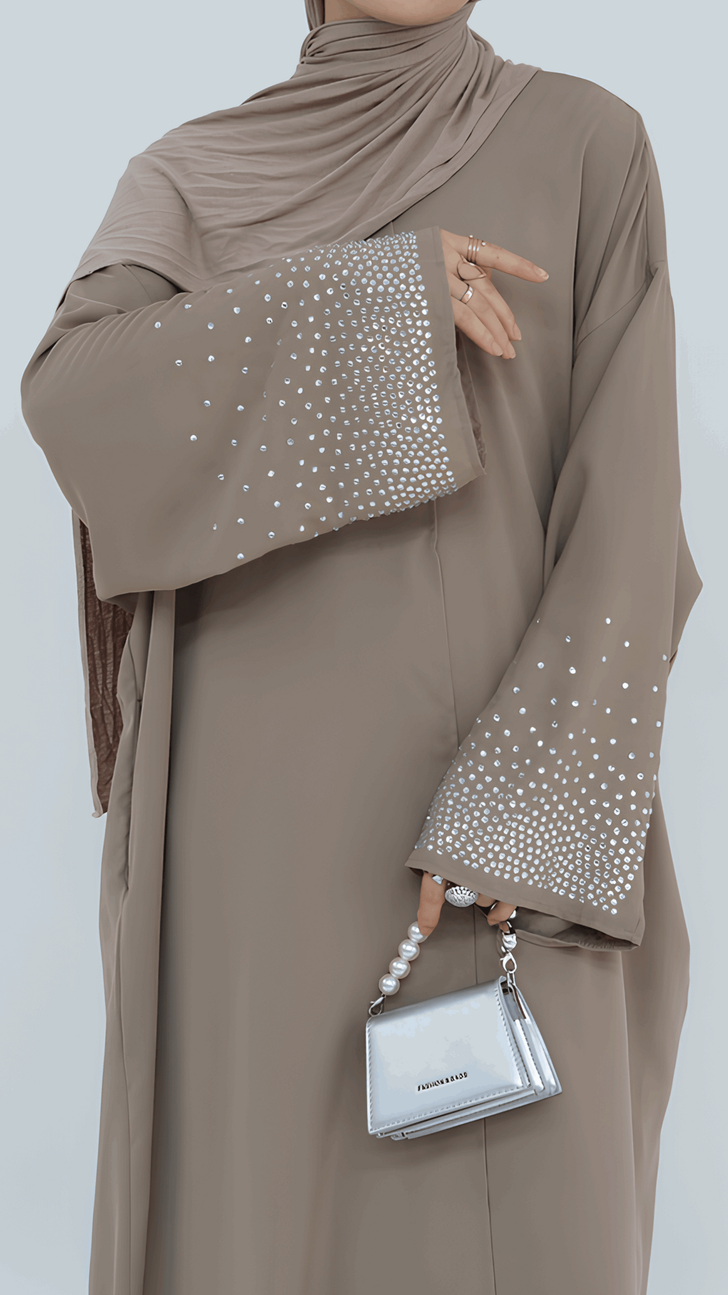 Jameela - Rhinestone Abaya (Copy) - Nourela