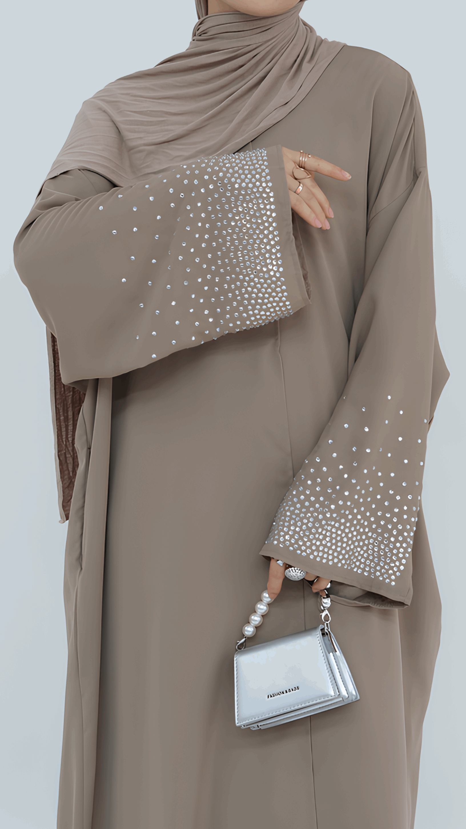Jameela - Rhinestone Abaya (Copy) - Nourela