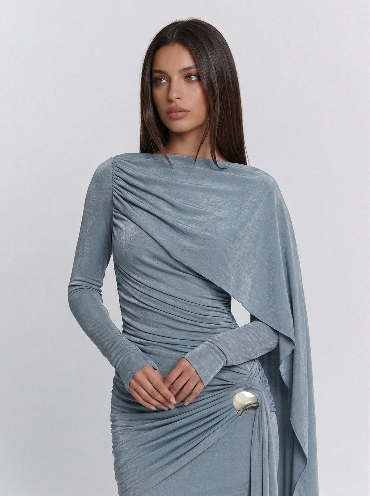 Amyra Modest Dress - Nour Modesty